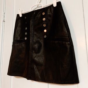 SHIEN Women’s Leather Mini Skirt